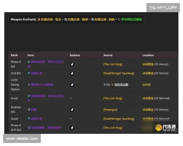 魔兽世界武器好坏判断视频：全面解析装备评分与属性比较